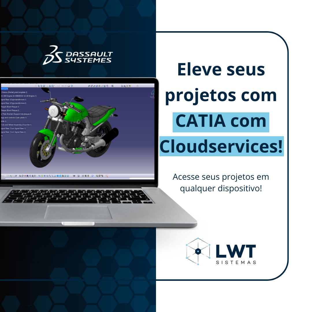 LWT Sistemas - 🌟 Transforme Seu Design com CATIA na Nuvem!...