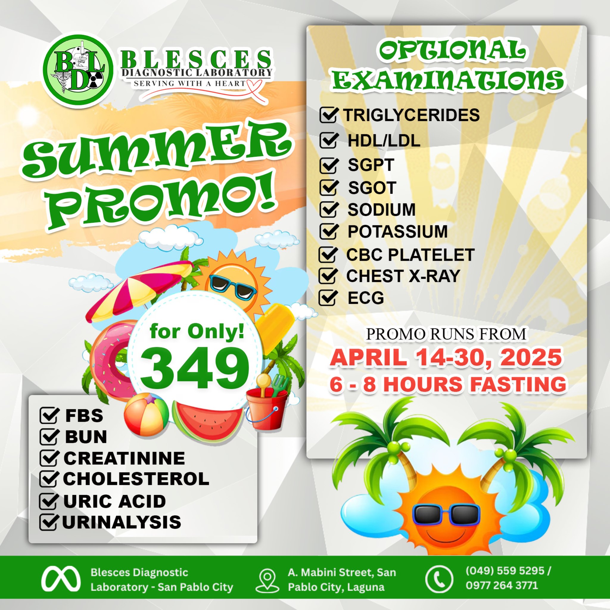 Blesces Diagnostic Laboratory - San Pablo City | San Pablo City