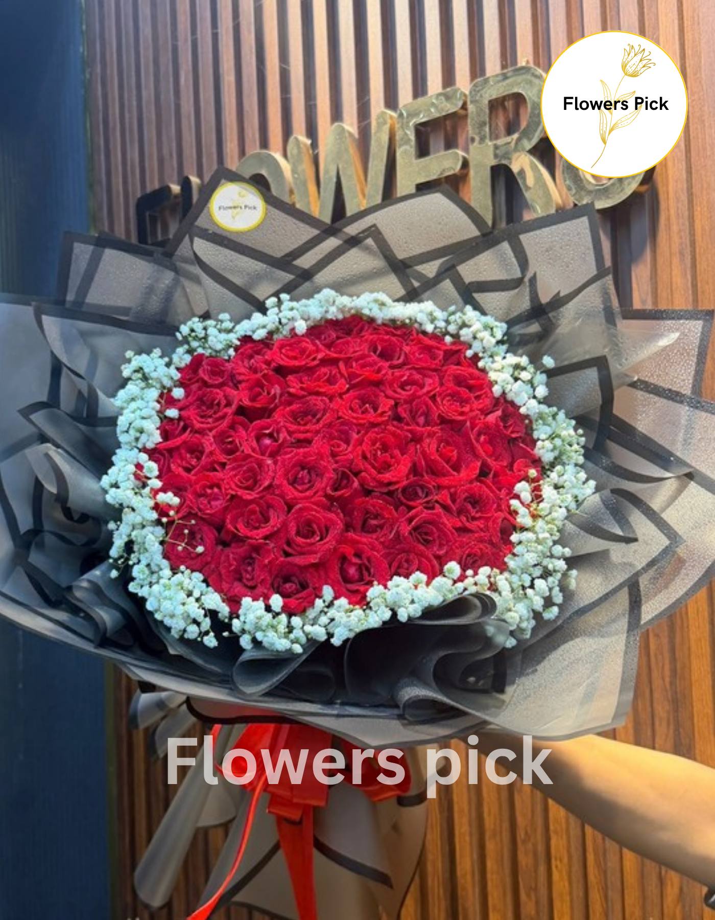 Flowers - Premium flowers bouquet 1550tk 💐🎀