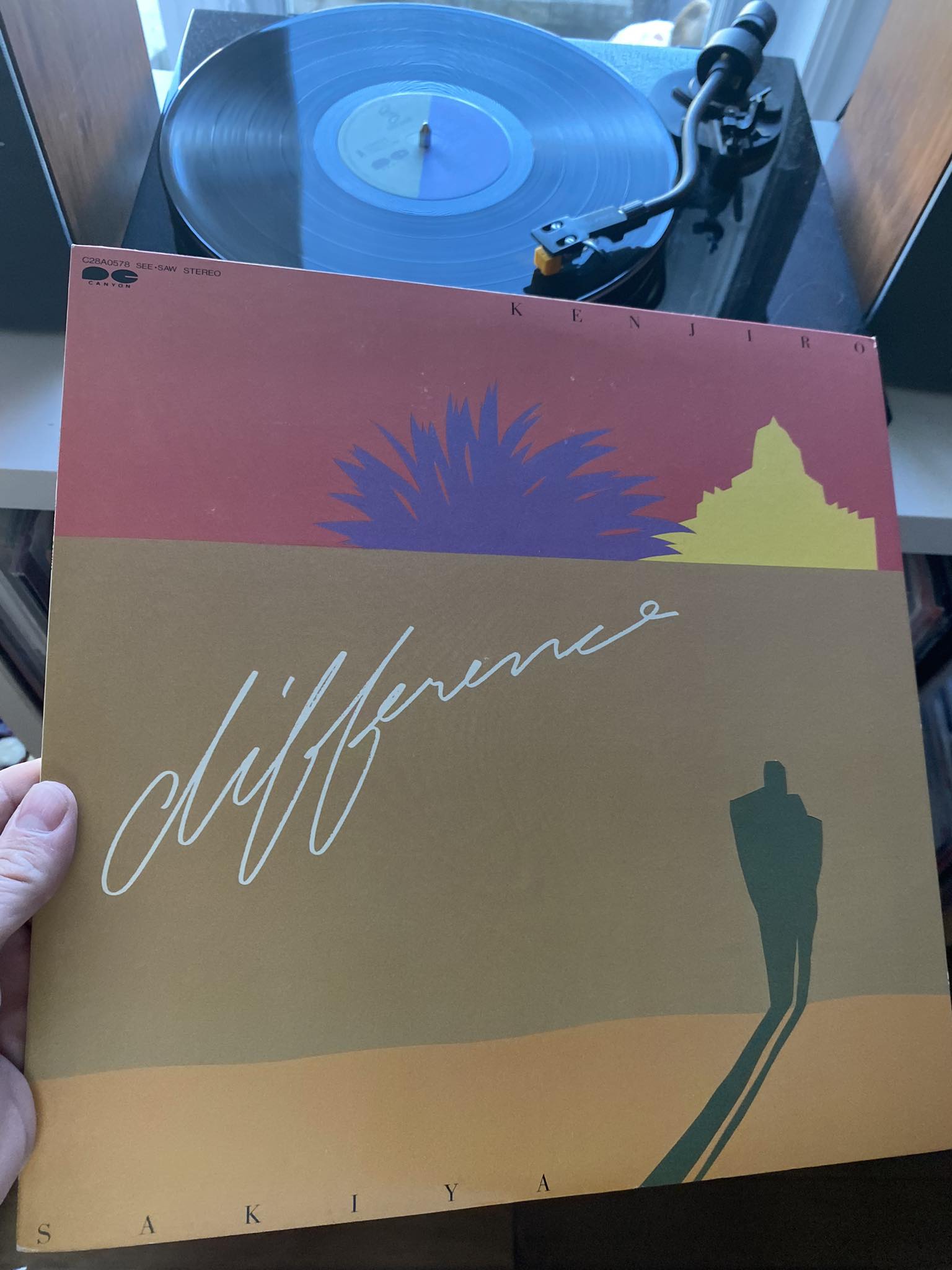 Kenjiro Sakiya's album Difference 崎谷健次郎 ディファレンス CANYON