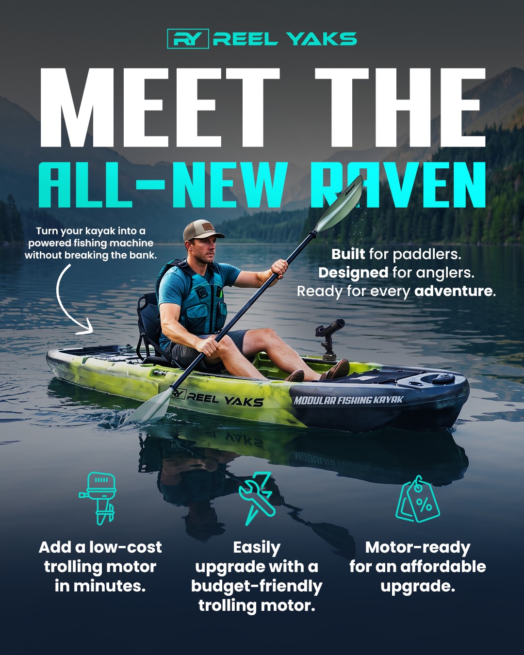best reel for kayak fishing Rapido 10.8ft Prop Drive | Modular The fin drive keeps you moving quietly and efficiently My Favorite Kayak Fishing Reels