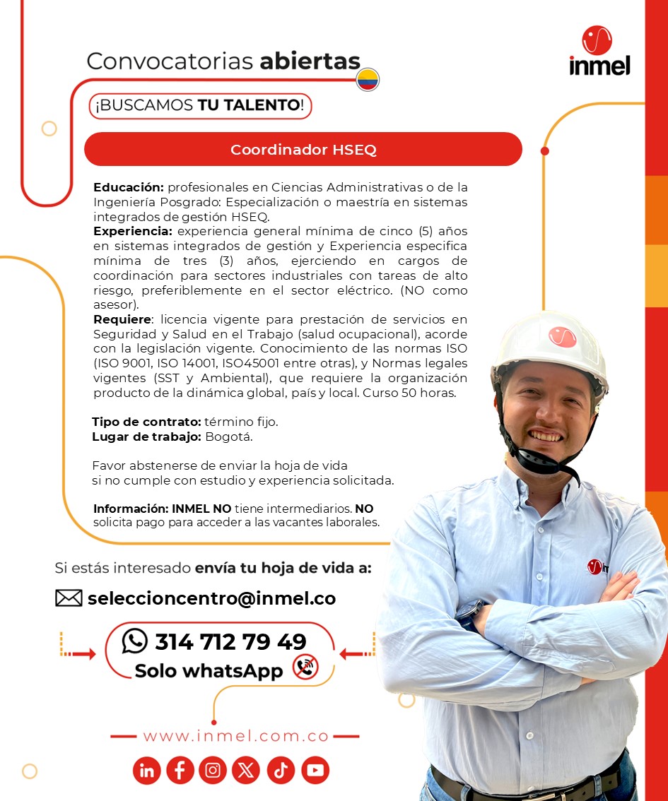 Inmel - 🚀 ¡Sé parte de la familia Inmel! Únete a la empresa líder en ...