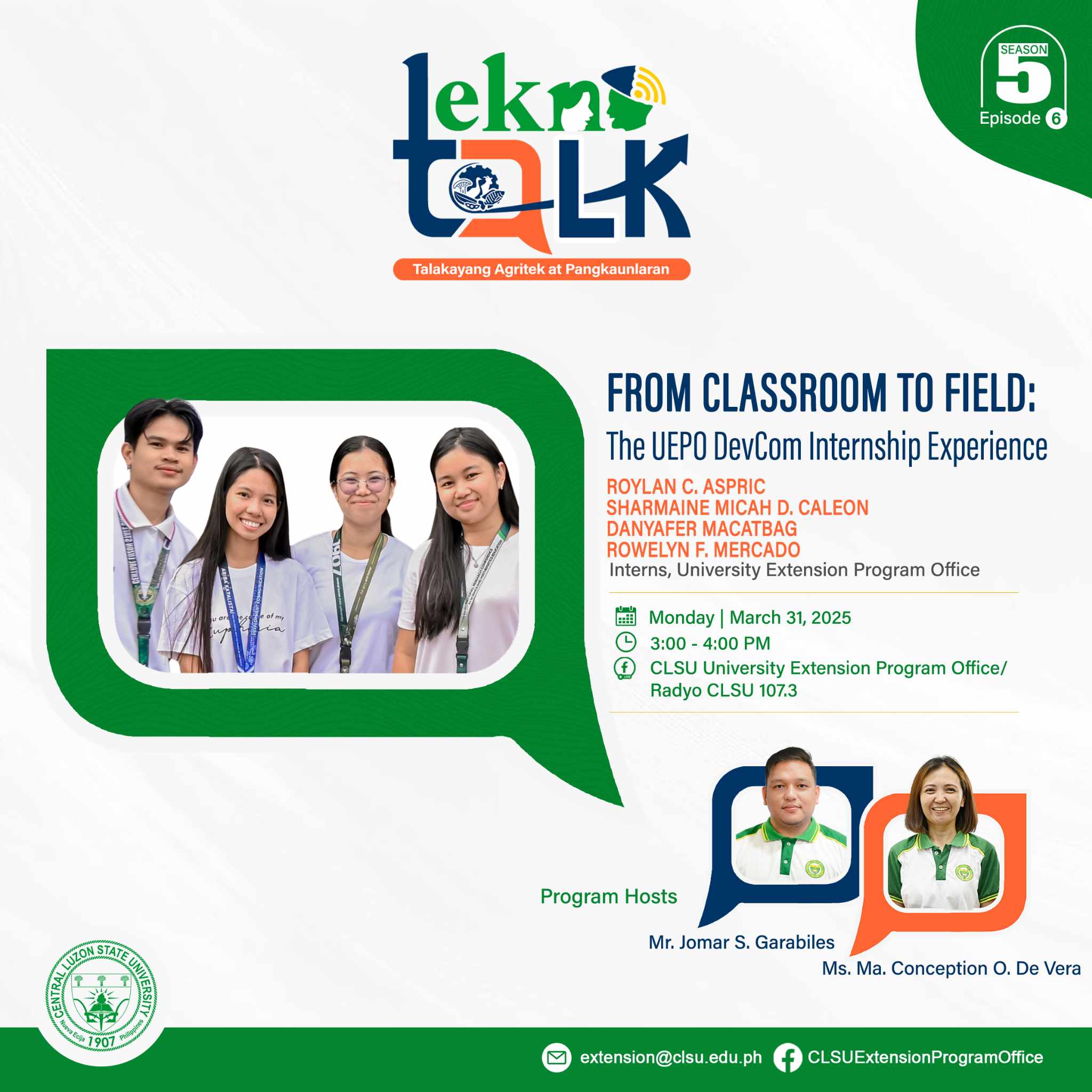 CLSU - Ano-ano nga ba mga karanasan at aral na natutunan ng DevCom ...