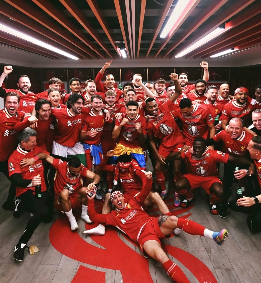 Routine - Liverpool are the English Premier League Champions for 2024/ ...