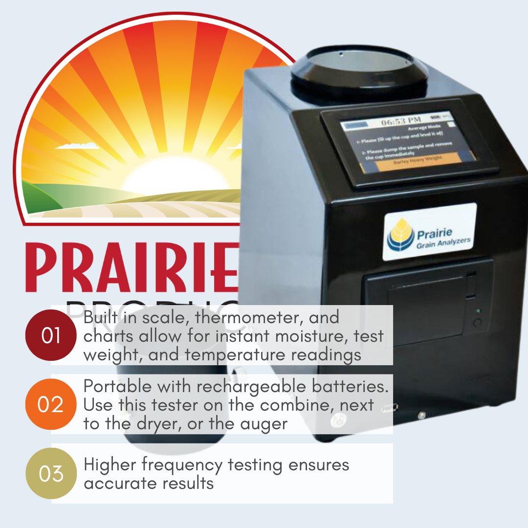 🌾 Test Your Grain Anywhere! The... - Prairie Ag Products | Facebook