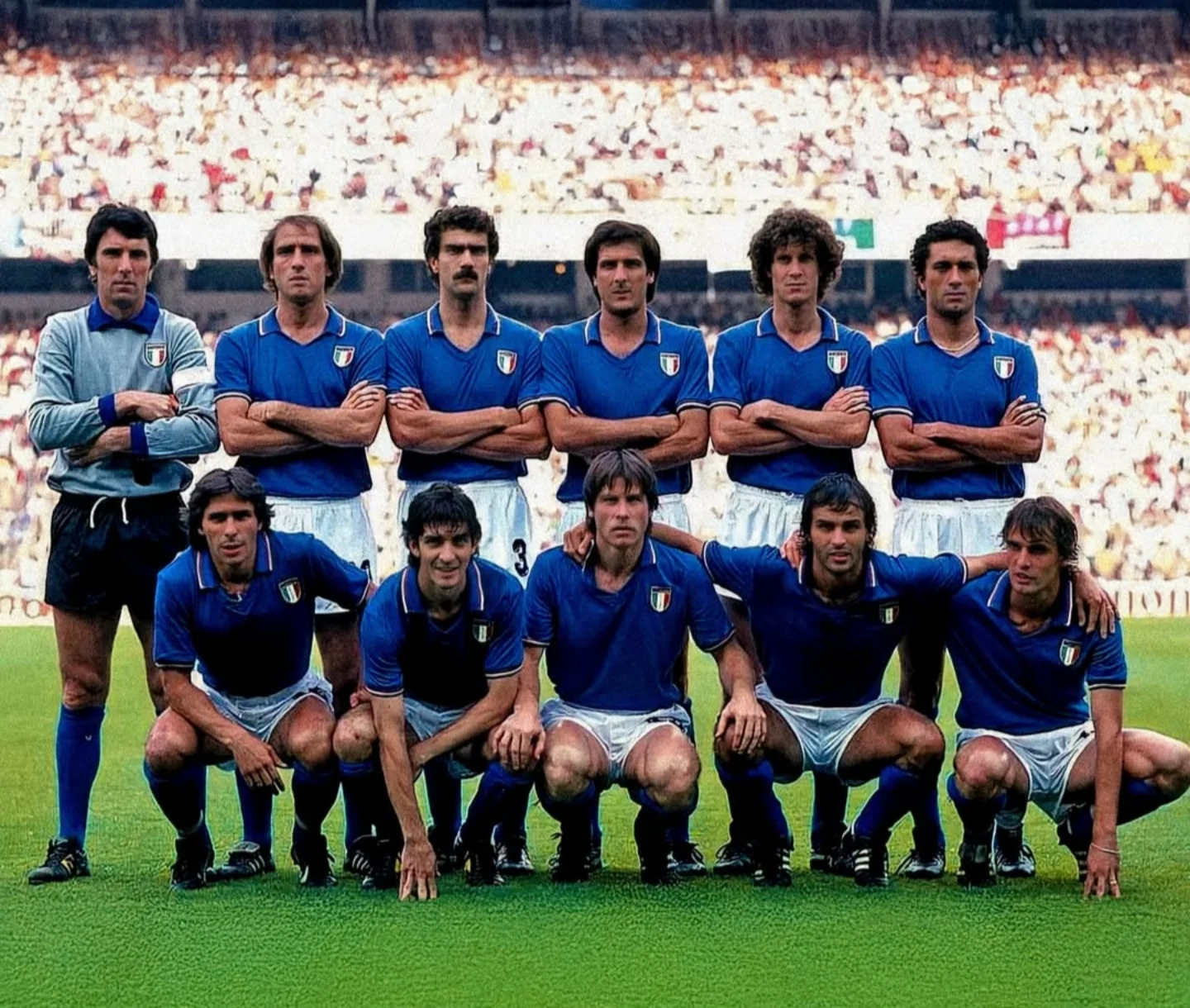 Zoff, Graziani, Bergomi, Scirea, Collovati, Gentile; Conti, Rossi