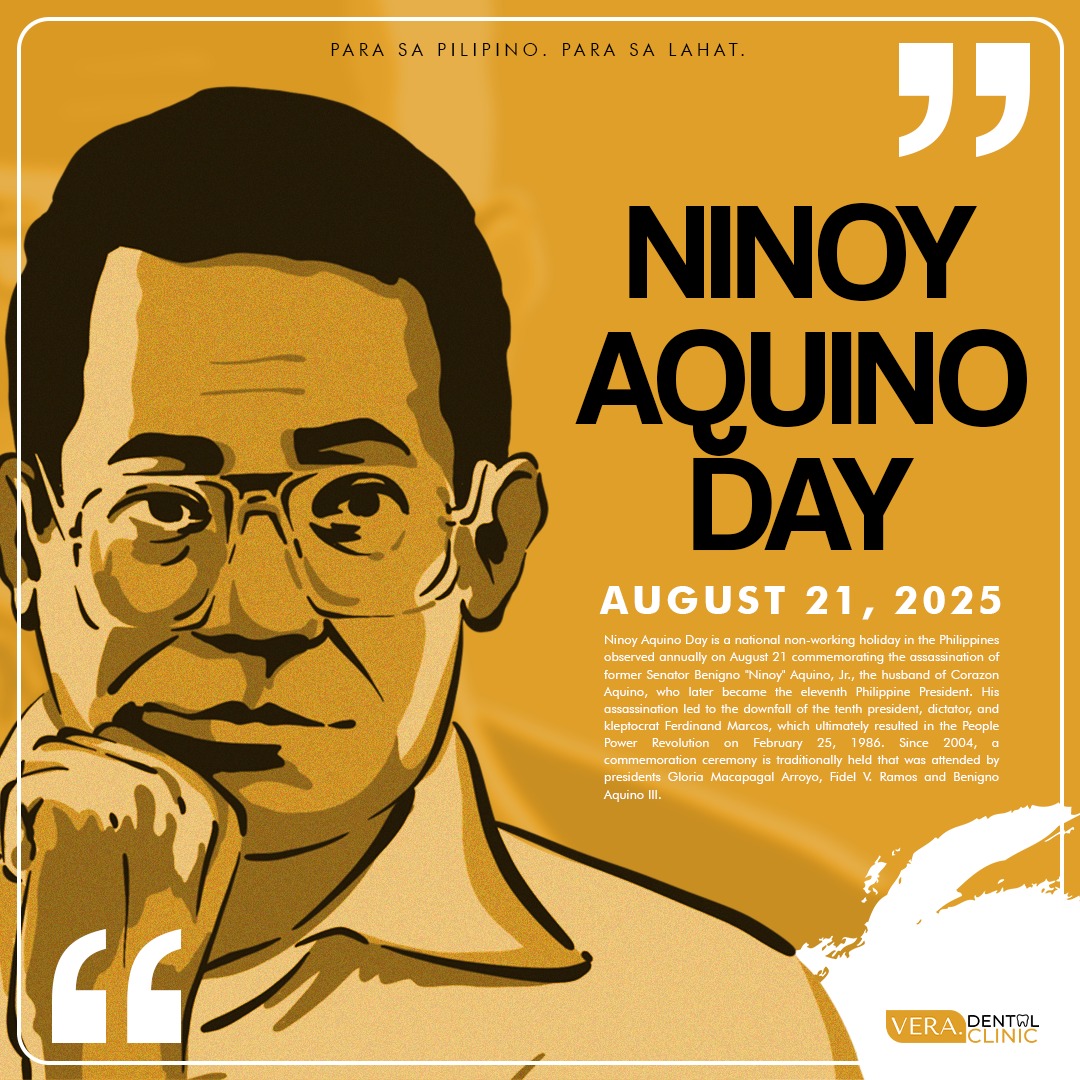 Today, we remember Ninoy Aquino and... - VERA. Dental Clinic | Facebook