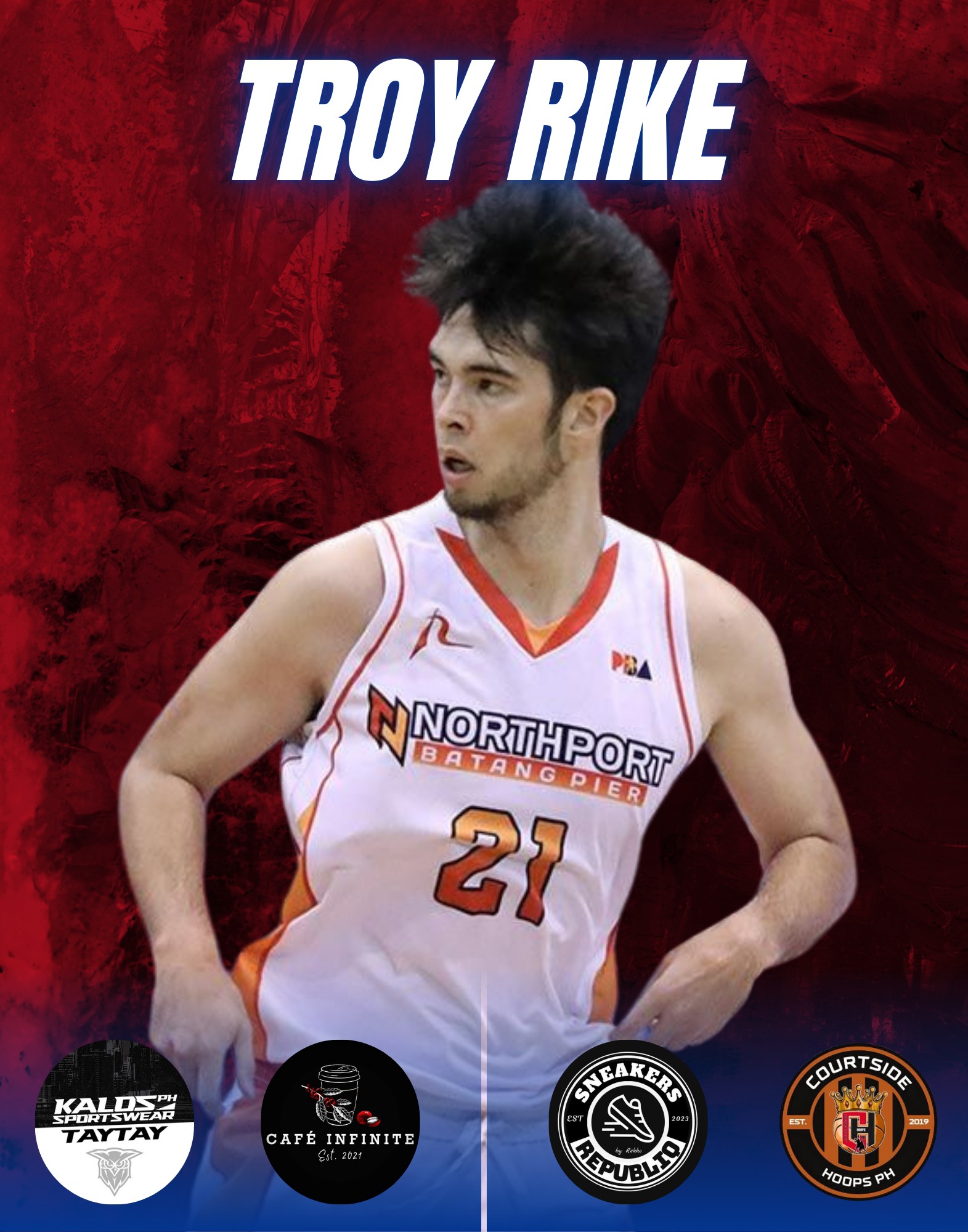 Courtside - Troy Rike, the 11th overall pick in the 2020 PBA draft ...