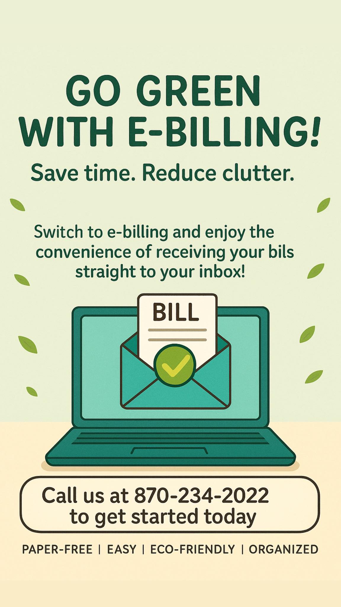 City - Make life easier with e-billing. Receive your bills directly by ...