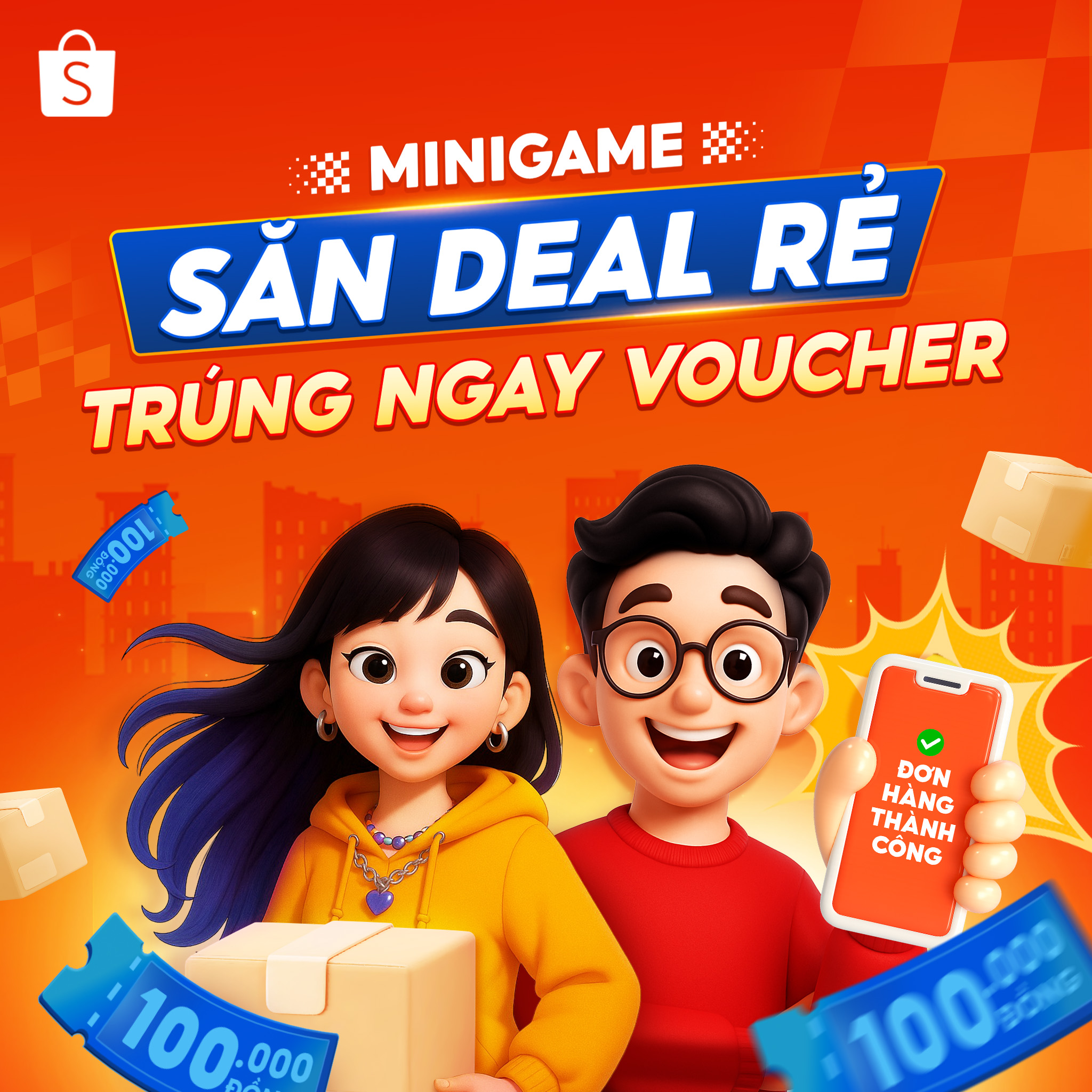 Shopee - SĂN DEAL RẺ - TRÚNG NGAY VOUCHER https://shopee.vn/m/tuoi-tre ...