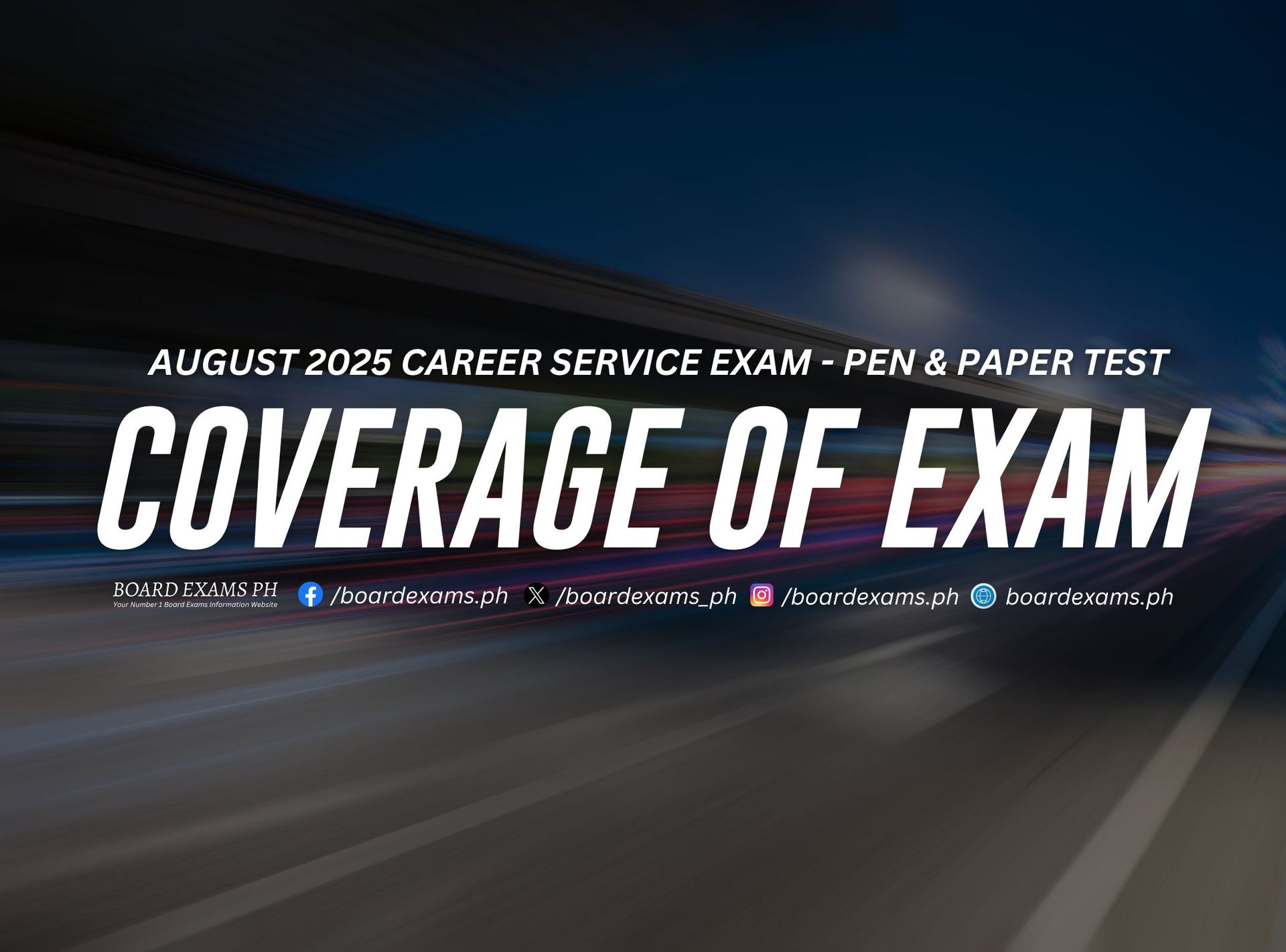 𝗖𝗦𝗘-𝗣𝗣𝗧 𝗖𝗢𝗩𝗘𝗥𝗔𝗚𝗘 𝗢𝗙 𝗘𝗫𝗔𝗠 Read the... - Civil Service Exam PH | Facebook