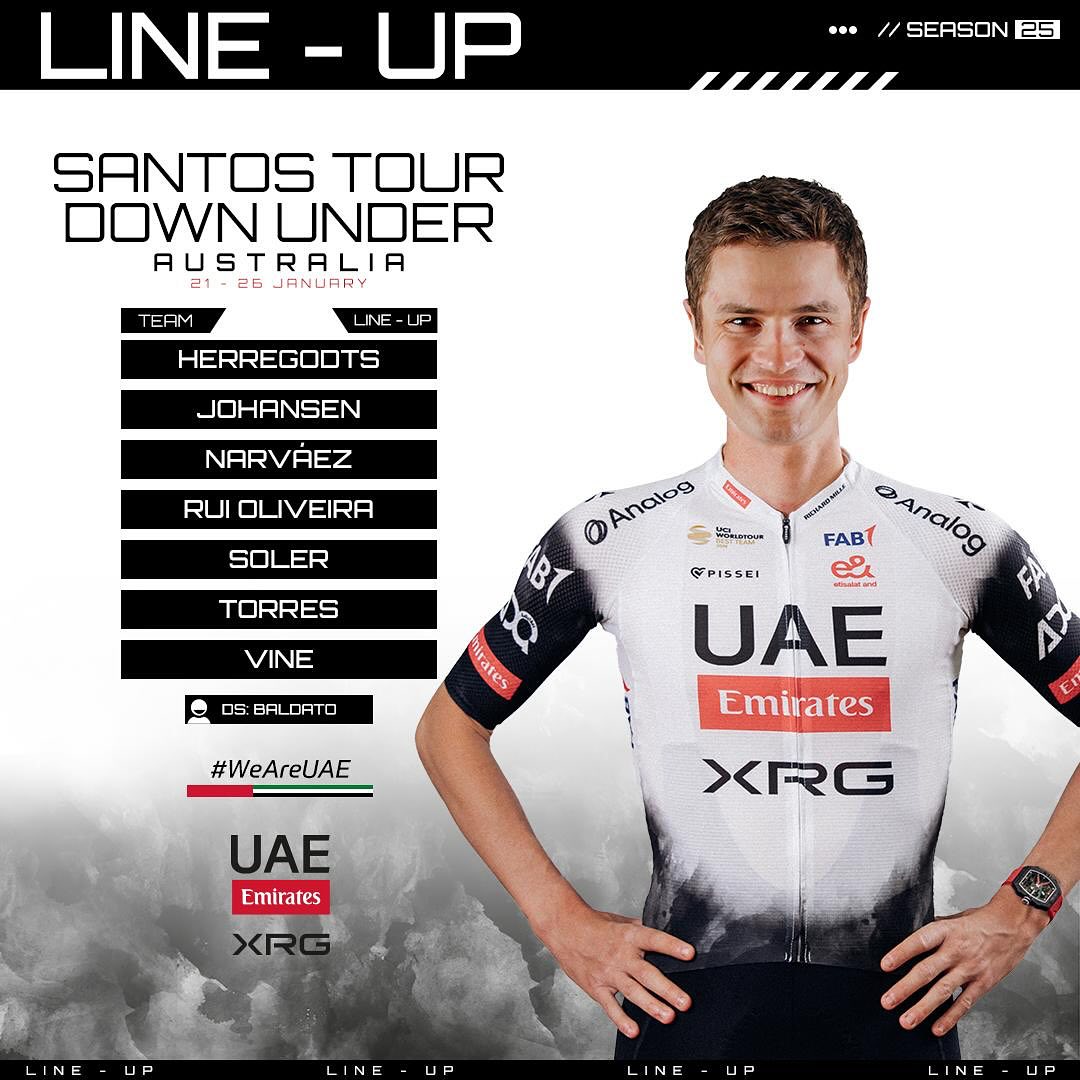🤩 A new racing season begins in... - UAE Team Emirates | Facebook