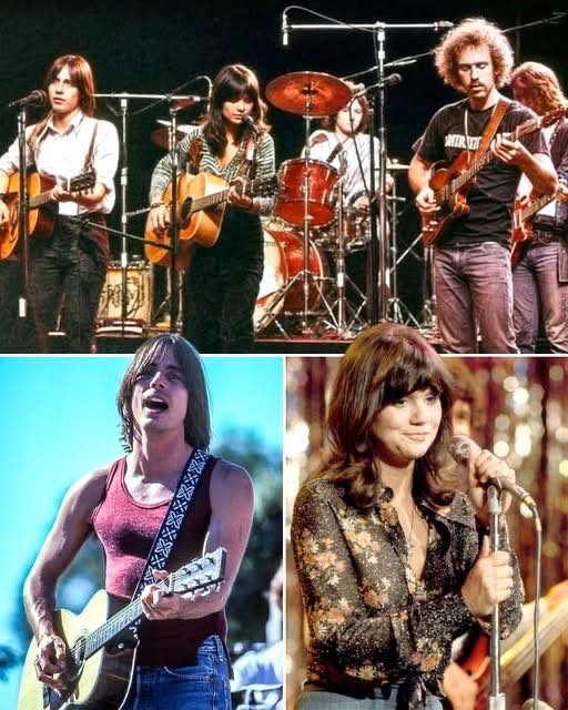 激レア Eagles Jackson Browne Linda ポスター Jackson Browne and