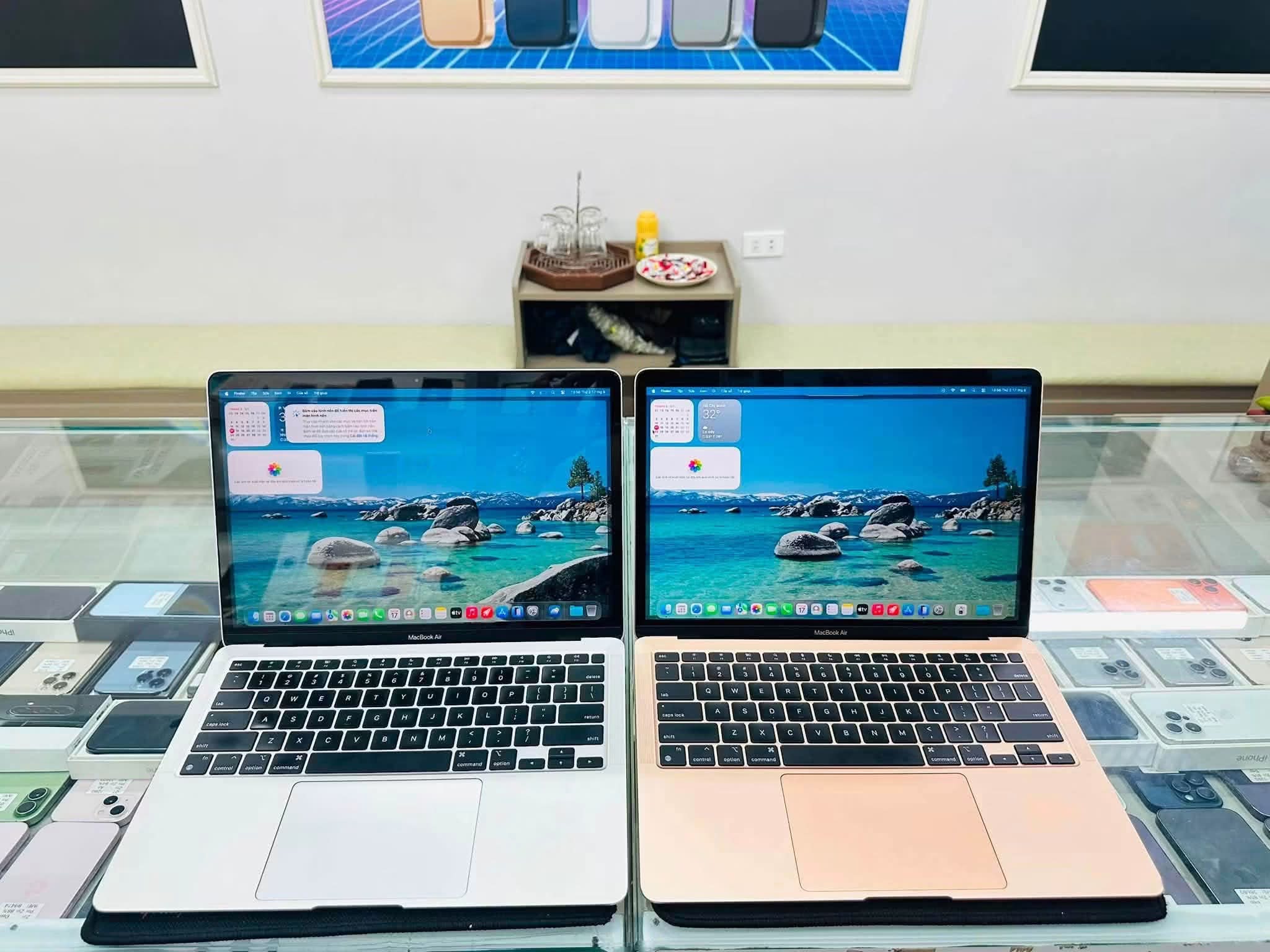 MacBook Air M1 Ram 8gb ssd 256gb, Máy xài rất mượt , Máy bảo hành