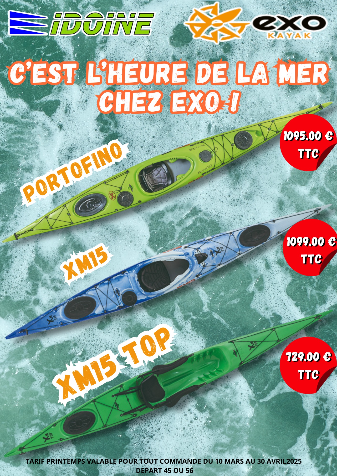 Idoine Kayak - C'est l'heure de la mer chez Exo ! 🌊 Profitez de nos ...