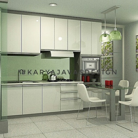 JAVAS design - Desain interior apartemen Meng-Akali ukuran...