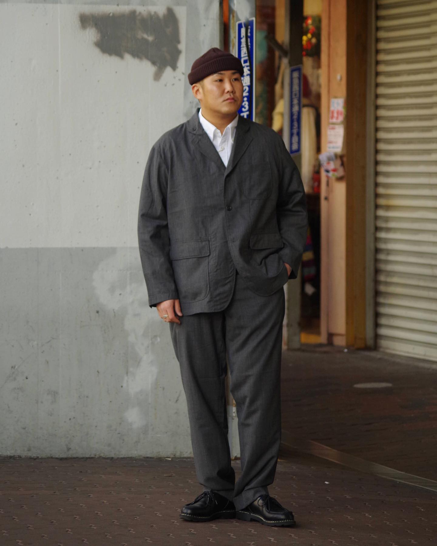 engineered_garments_official Loiter Jacket “Tropical Wool