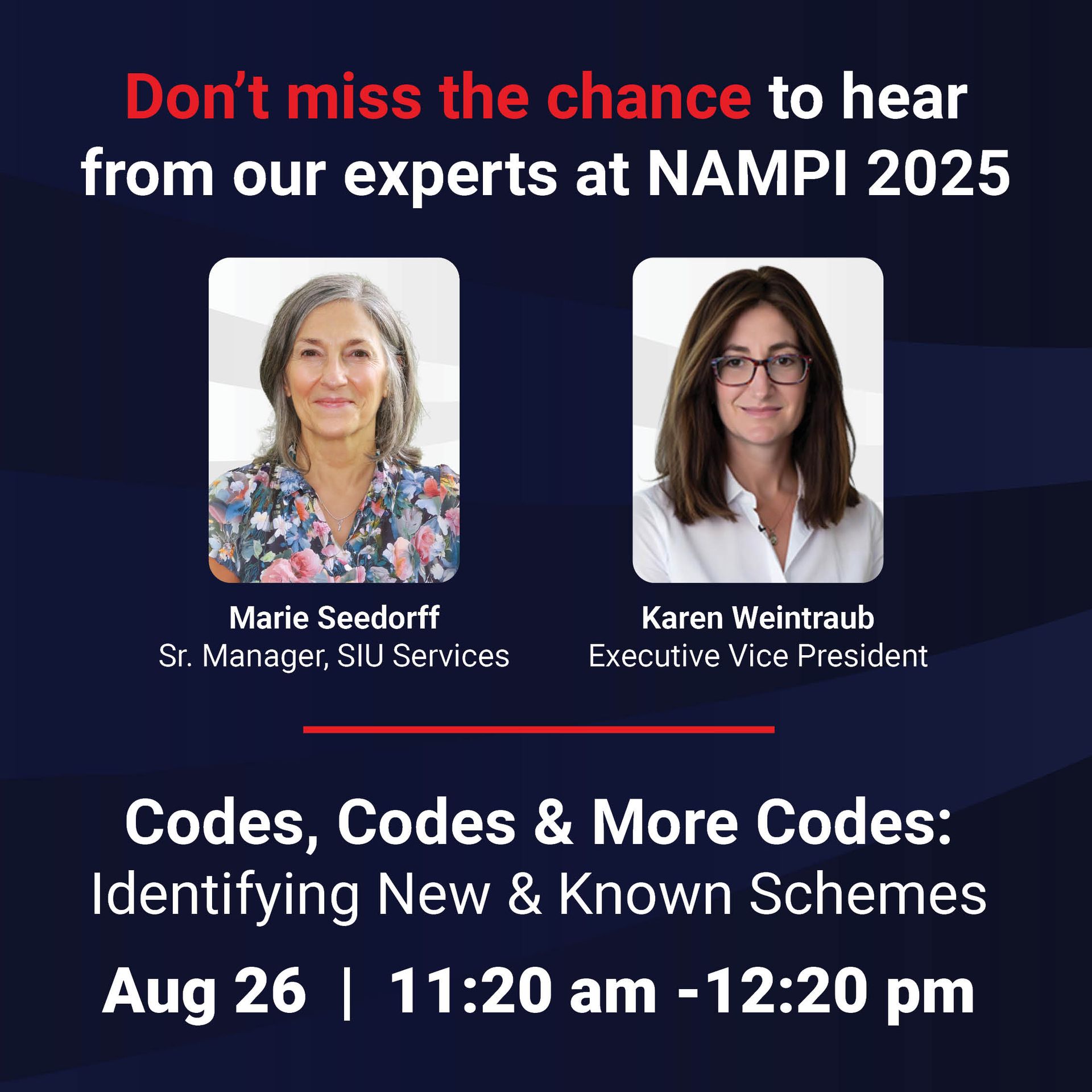 Healthcare - 🎤 Join Healthcare Fraud Shield at NAMPI 2025! We’re proud ...