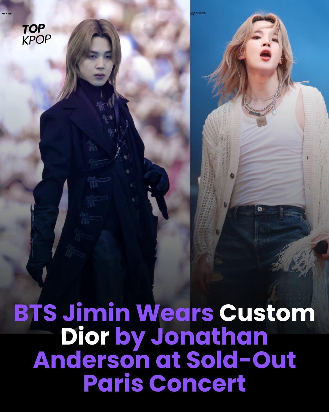 JIMIN STUNS IN CUSTOM DIOR AT SOLD-OUT PARIS SHOW BTS' #Jimin