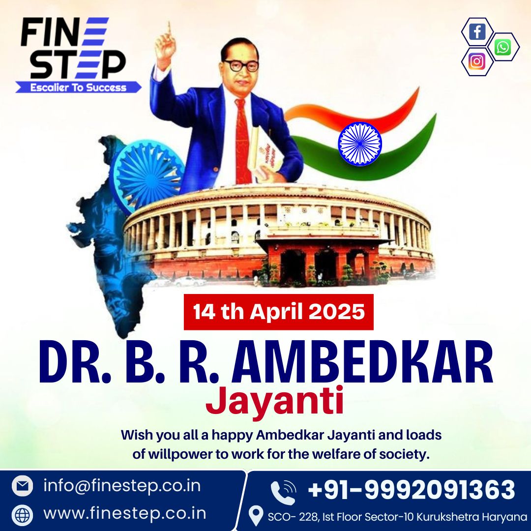 Fine - 📅 14th April 2025 🙏🏼 DR. B. R. AMBEDKAR Jayanti Wishing everyone ...