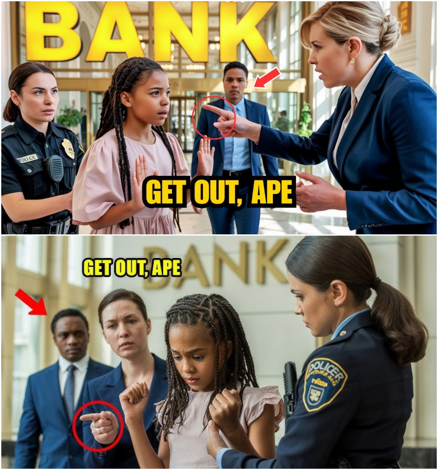 Me - White Bank Manager Calls Cops on Black Kid, Speechless When Her ...