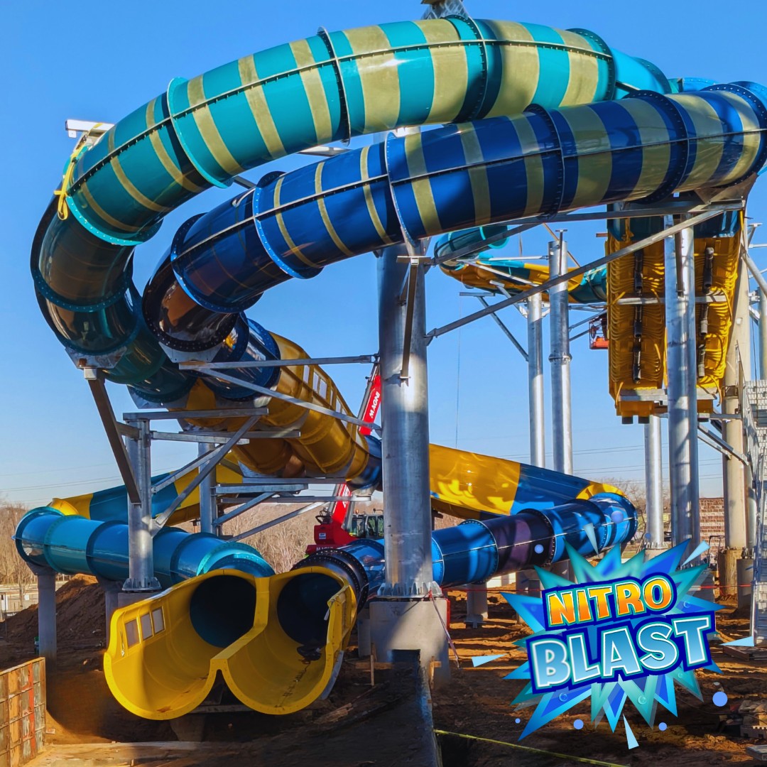 Nitro Blast progress update at NRH2O waterpark