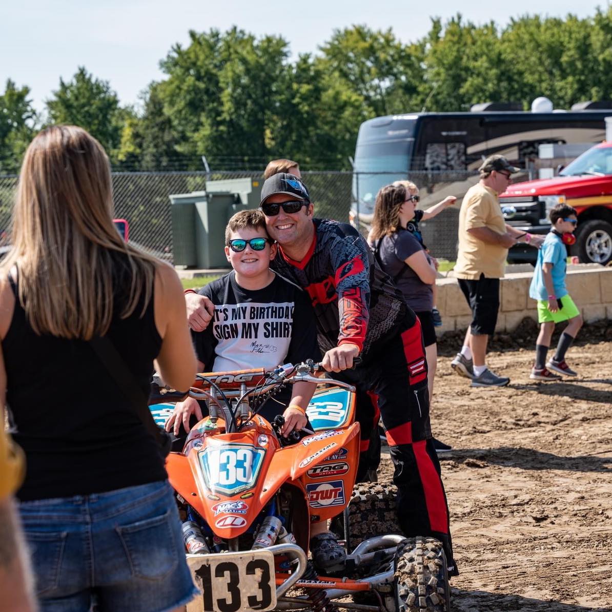 Enjoying the ride | Justin Barcia