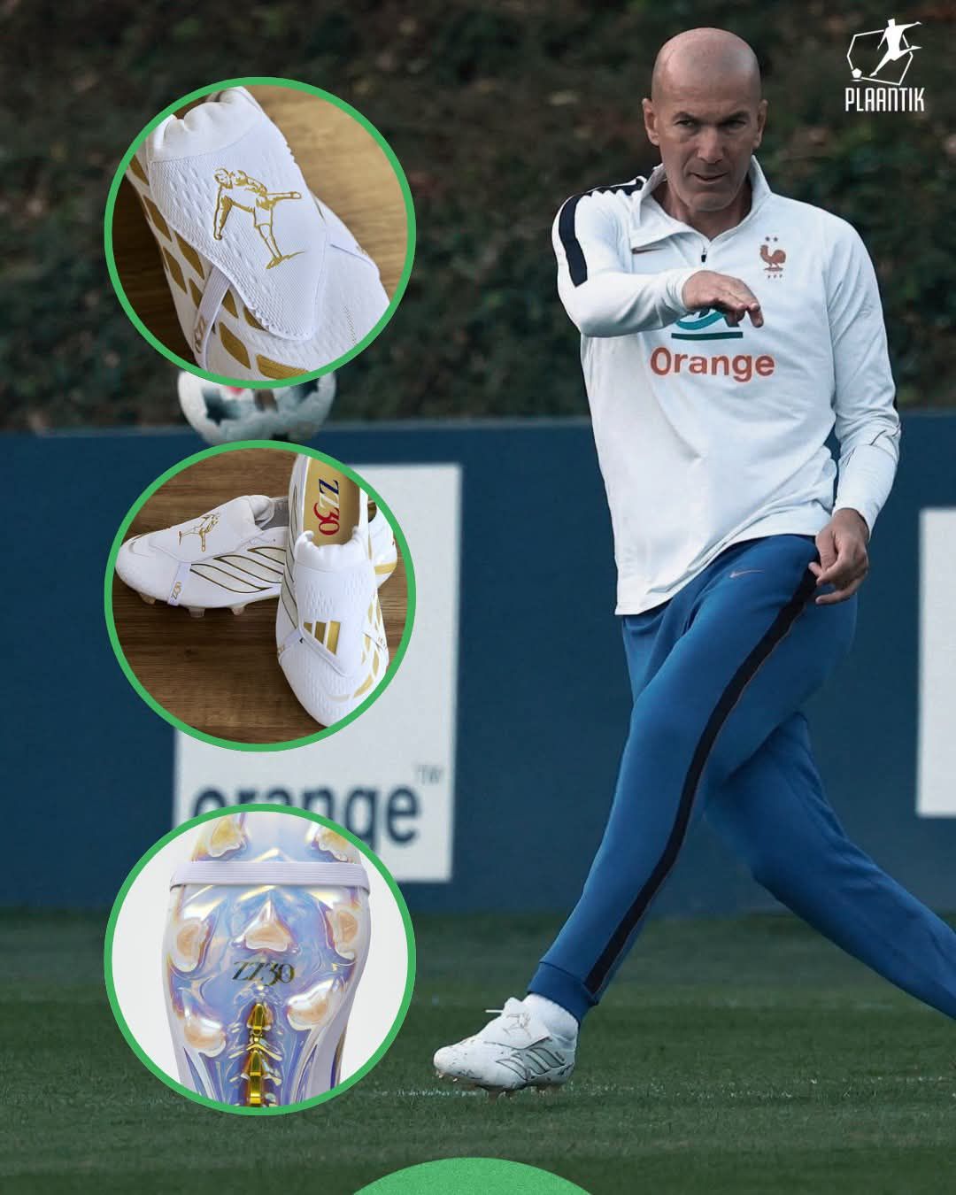 ZEPP サッカー Wednesday soccer things Zinedine Zidane was spotted wearing his