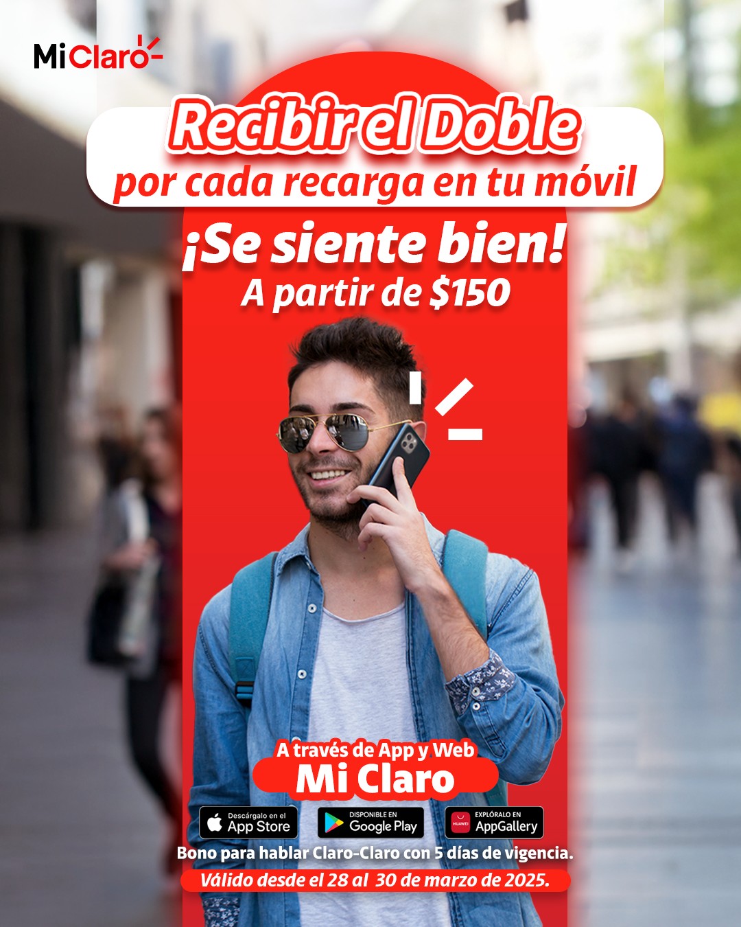 Claro - ¡Multiplicamos los momentos y también las recargas! 📲 Recarga ...