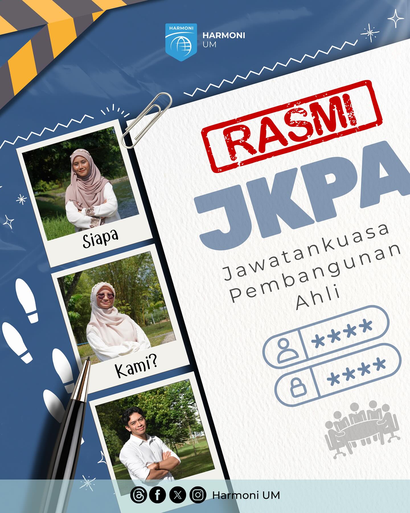 Harmoni UM - [BARISAN PIMPINAN HARMONI UM SESI 2024/2025]... | Facebook