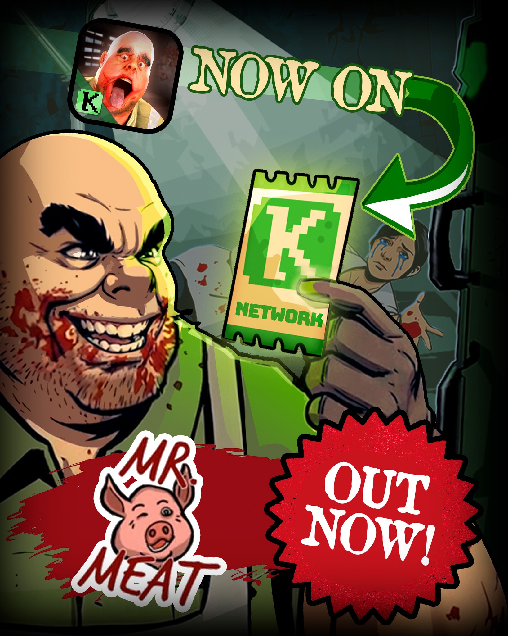 🔪 Mr Meat is now on KNetwork! 🎟️ The new Mr Meat update brings
