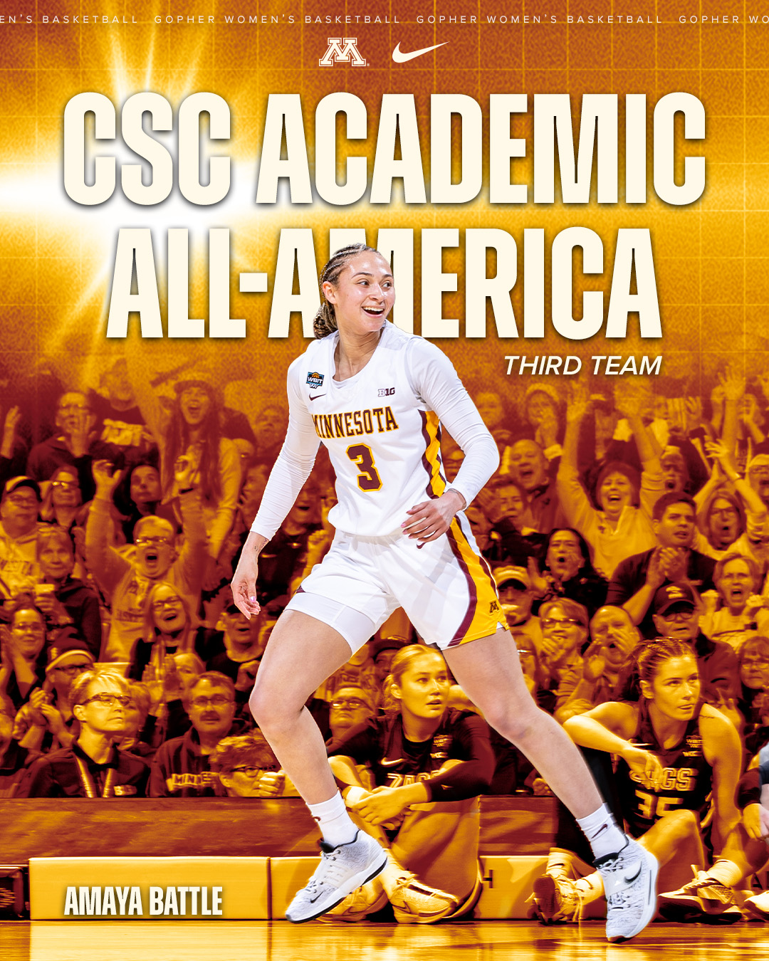 Minnesota - 𝐂𝐒𝐂 𝐀𝐜𝐚𝐝𝐞𝐦𝐢𝐜 𝐀𝐥𝐥-𝐀𝐦𝐞𝐫𝐢𝐜𝐚𝐧📚 Congratulations, Amaya! #SkiUMah ...