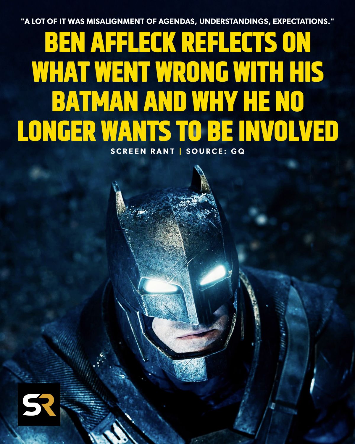 Screen Rant - ICYMI: Ben Affleck opens up about his... | Facebook