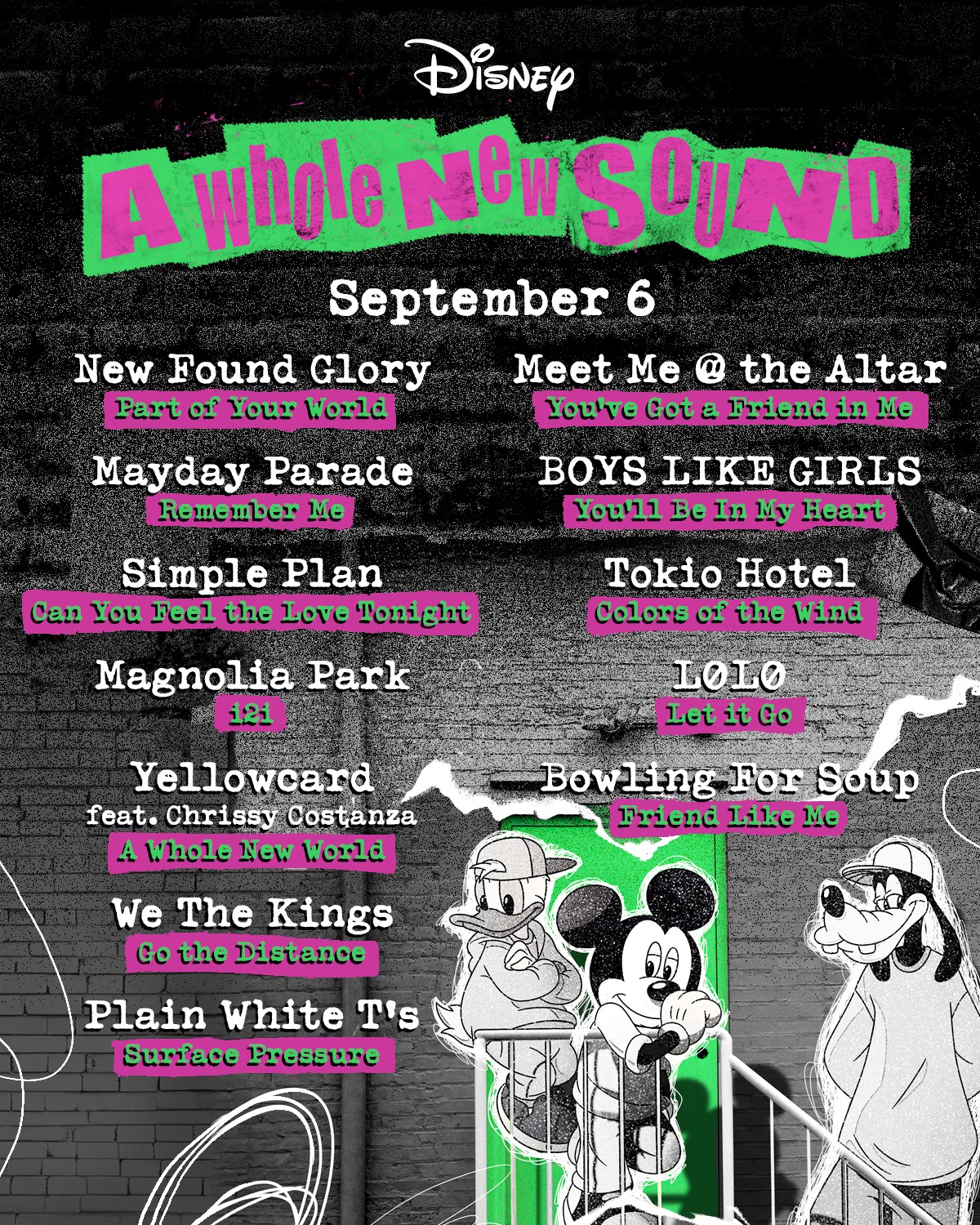 NEW! Disney has announced the release of new album A Whole New