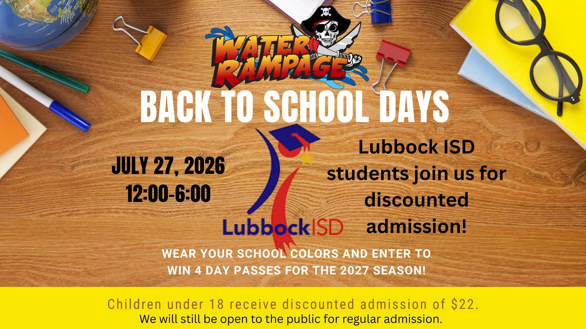 Water Rampage | Lubbock TX