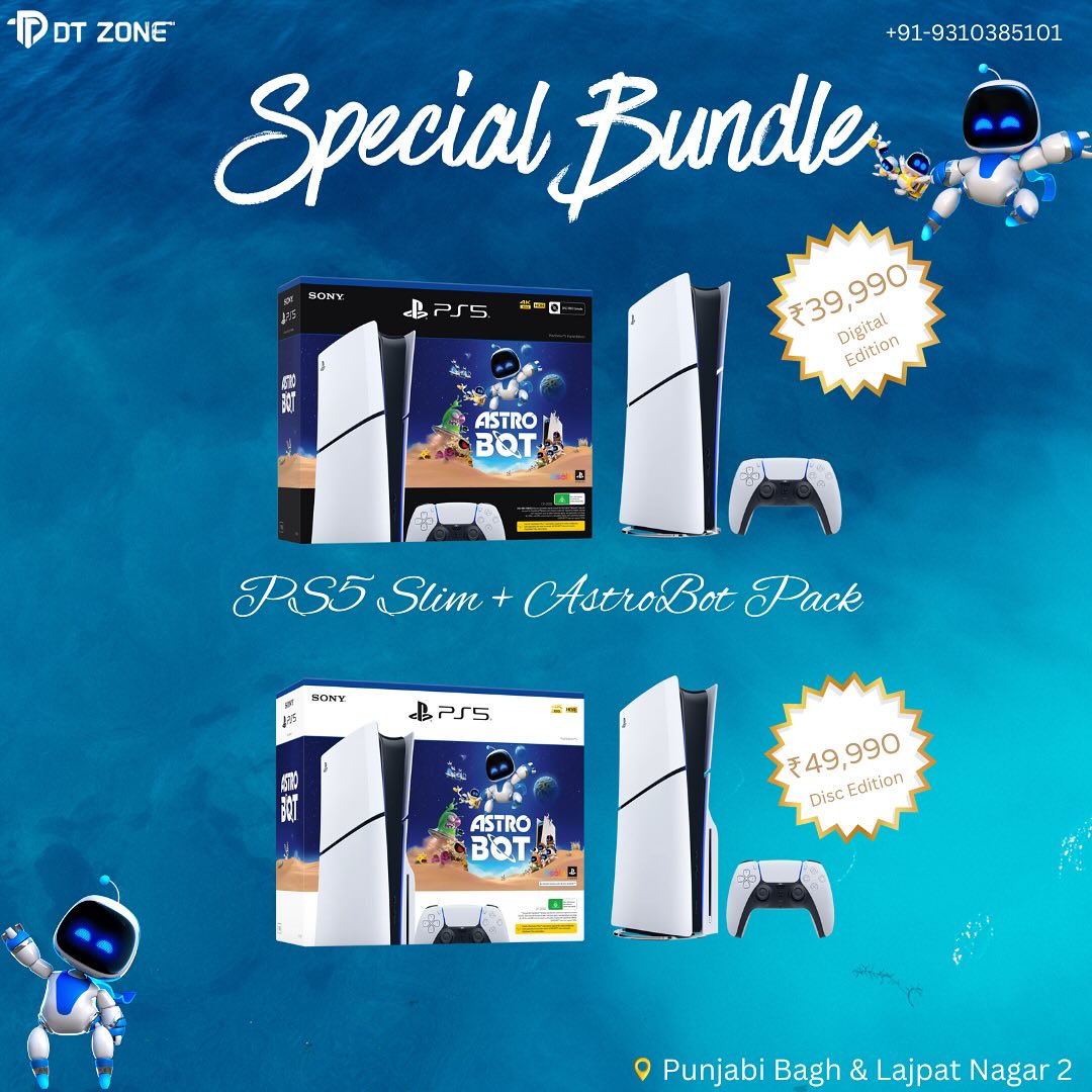 DT ZONE - The new PS5 Astro Bot bundle is here! Get the... | Facebook