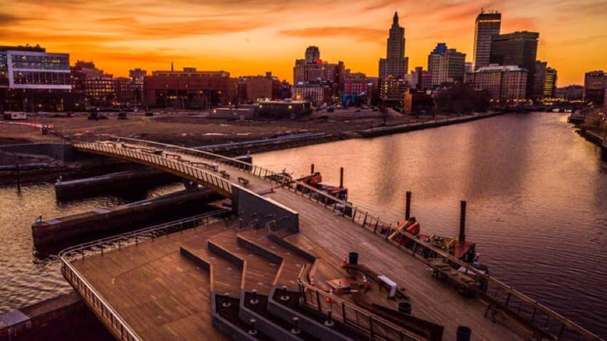 Providence Pedestrian / Michael Van Leesten Bridge | Providence RI