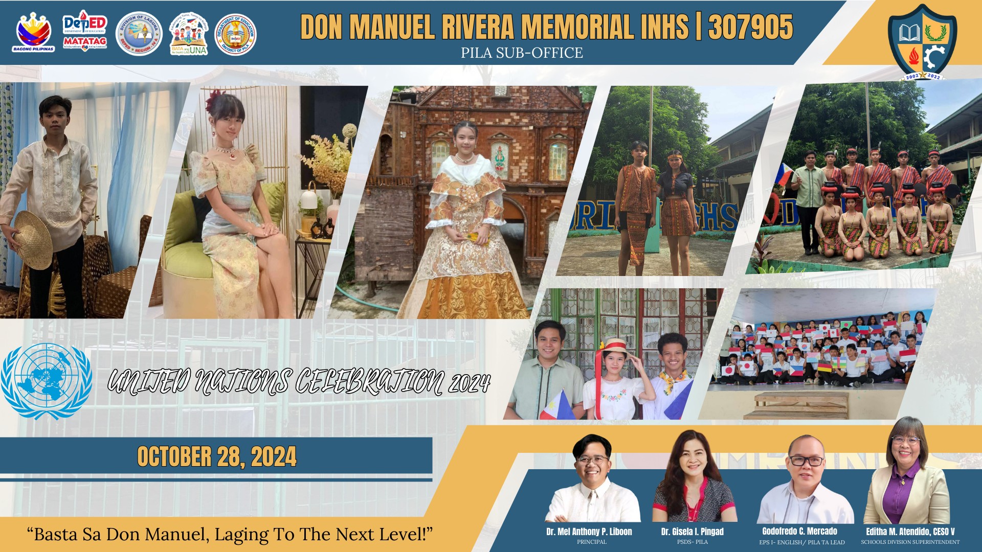 DepEd - UNITED NATIONS CELEBRATION 2024 Nakikiisa ang DMRMINHS sa ...
