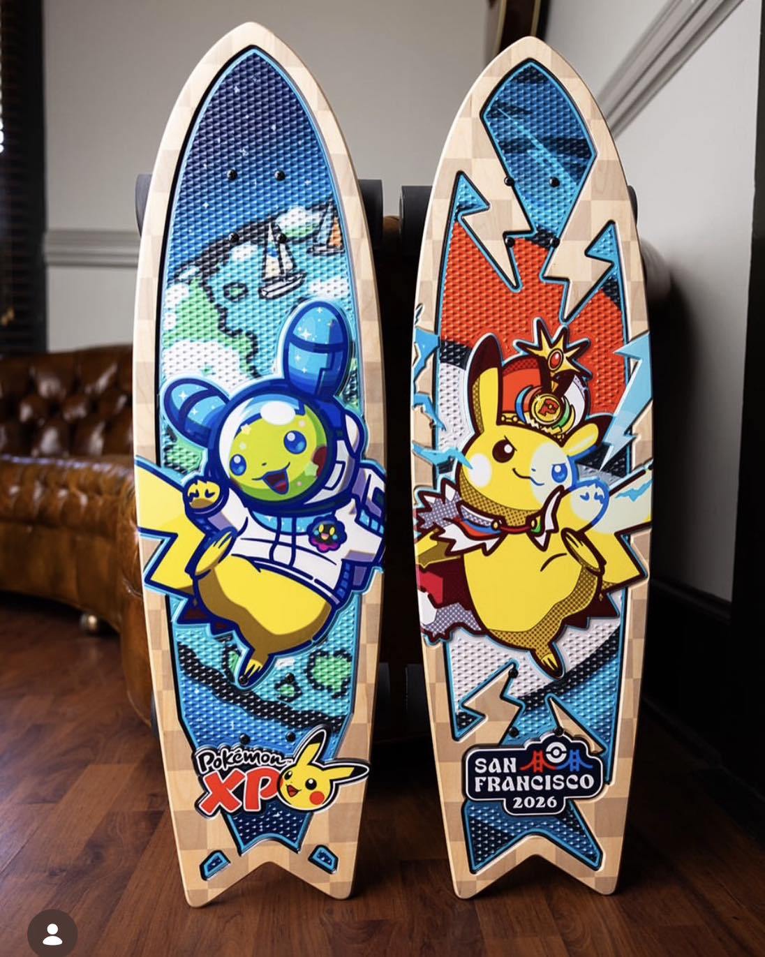 Bear Walker Skateboards exclusive to the Pokémon World