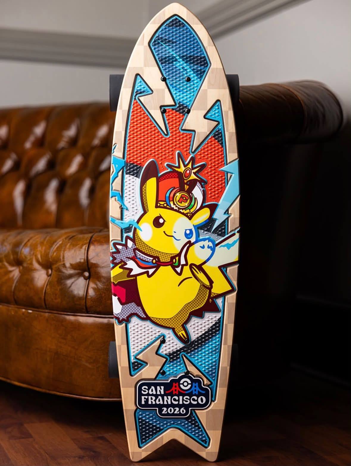 Bear Walker Skateboards exclusive to the Pokémon World