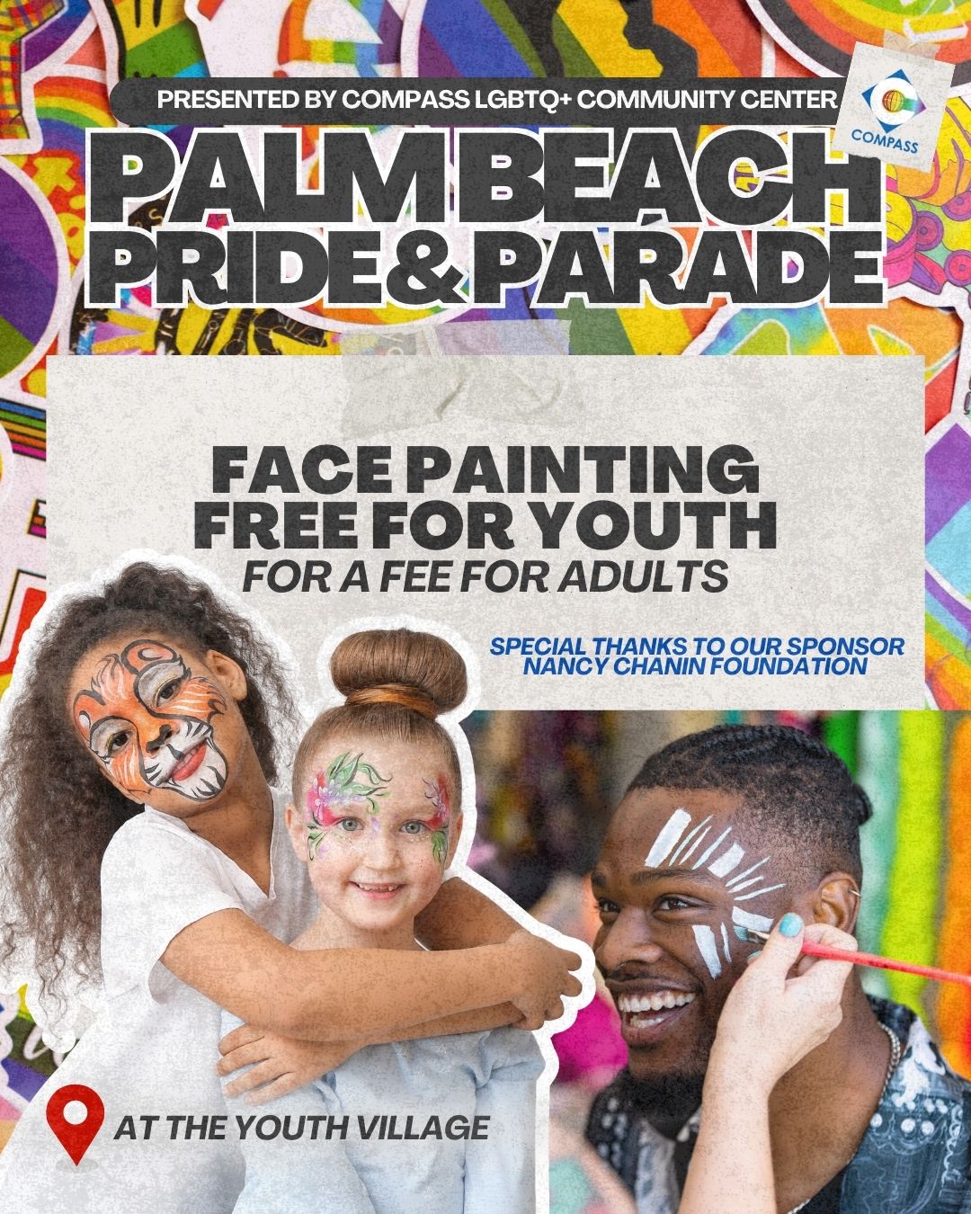 Compass - 🎨 Face Painting at Youth Village! 🎨 Get ready to add some ...