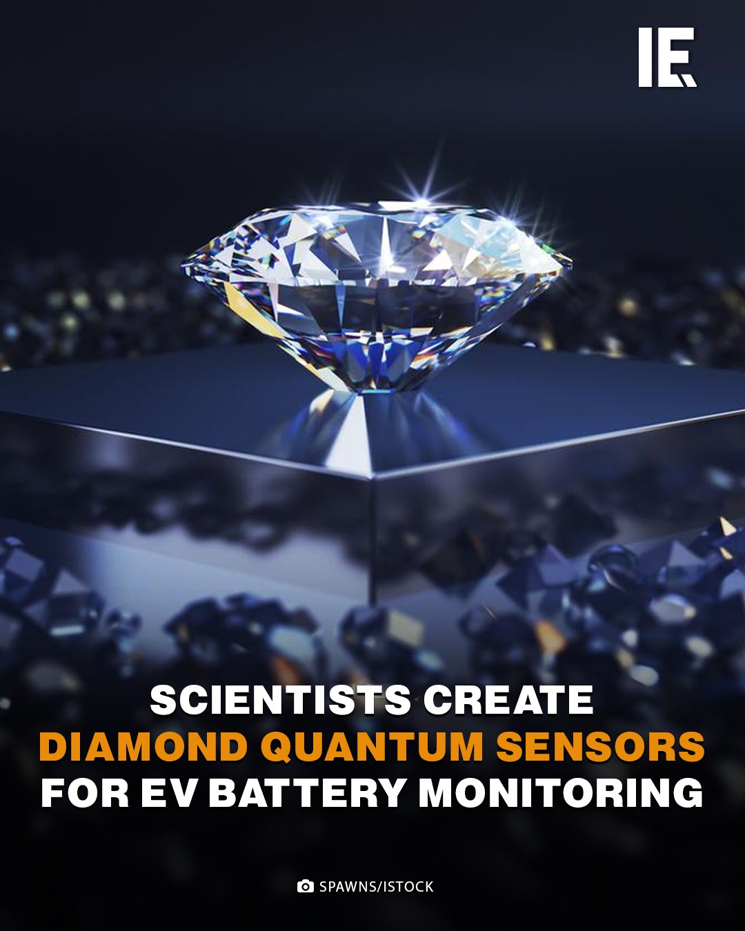 The diamond quantum sensors can... - Interesting Engineering