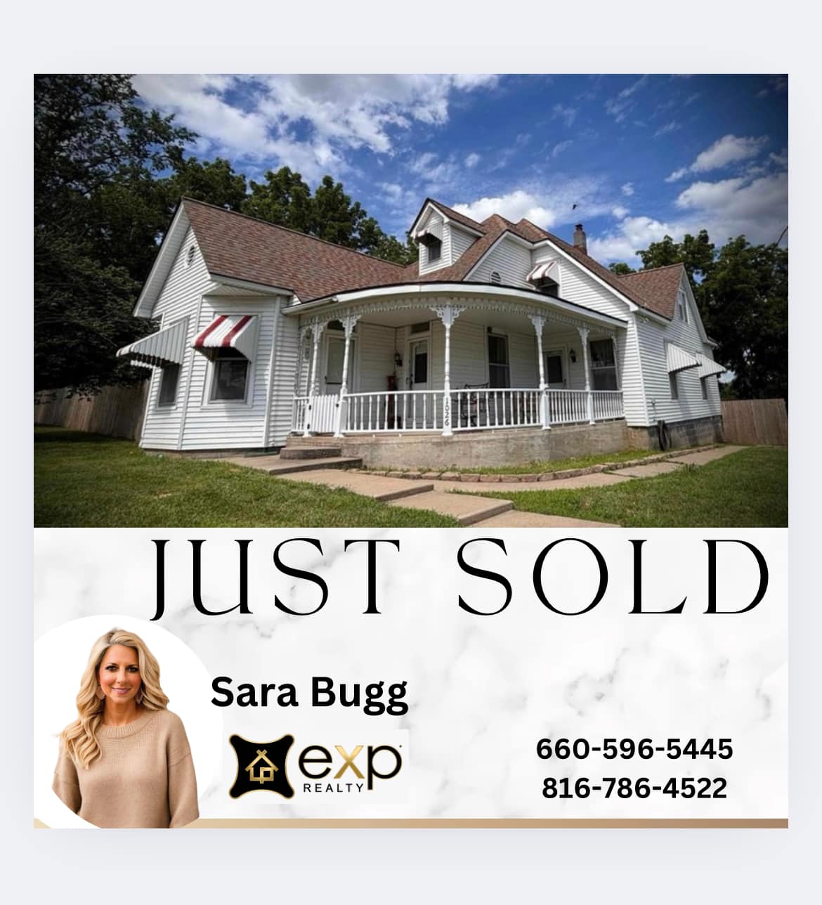 Youngest real estate buyers assisted by Sara Bugg in Otterville