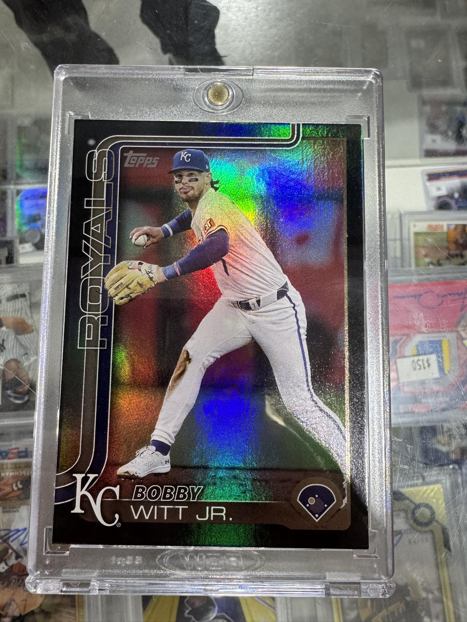 Pulled first redemption card from vending machine for Bobby Witt
