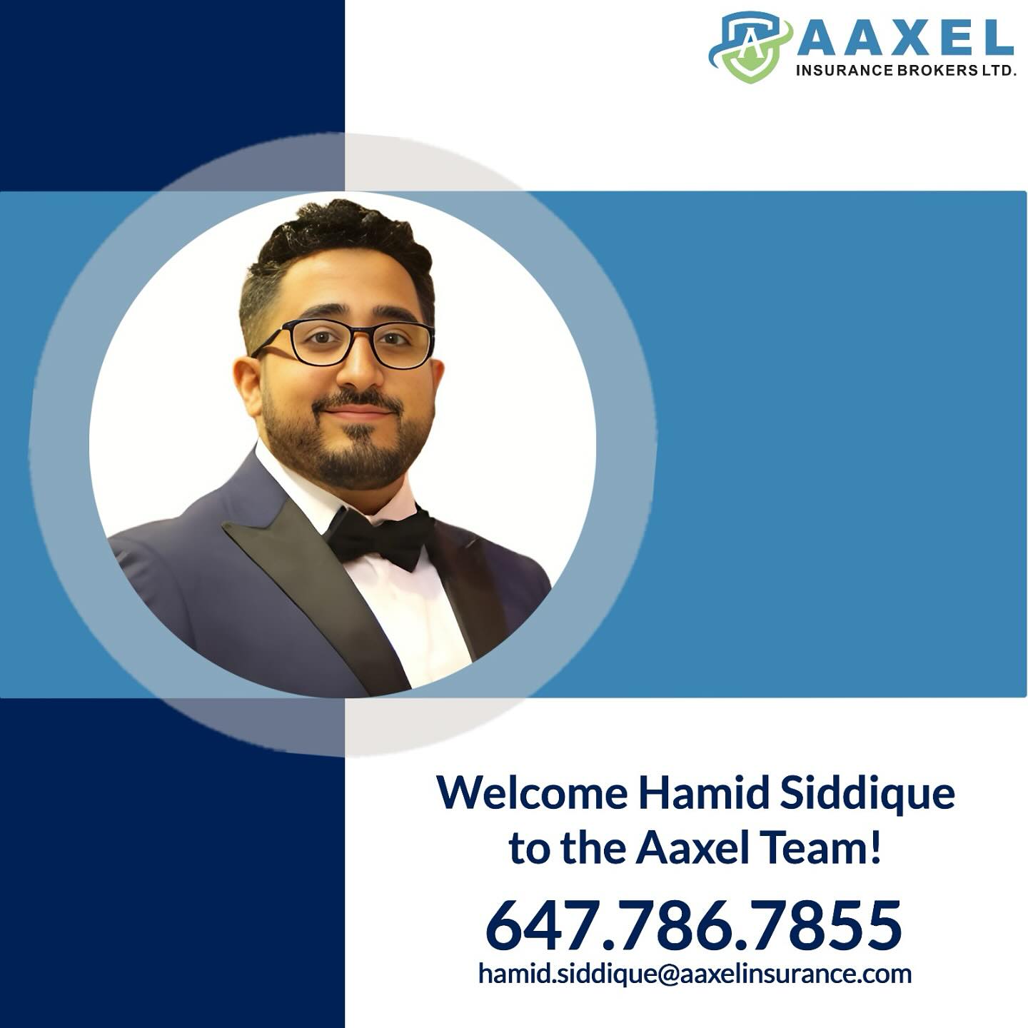 Shaharyar - We are thrilled to announce that Hamid has joined Aaxel ...