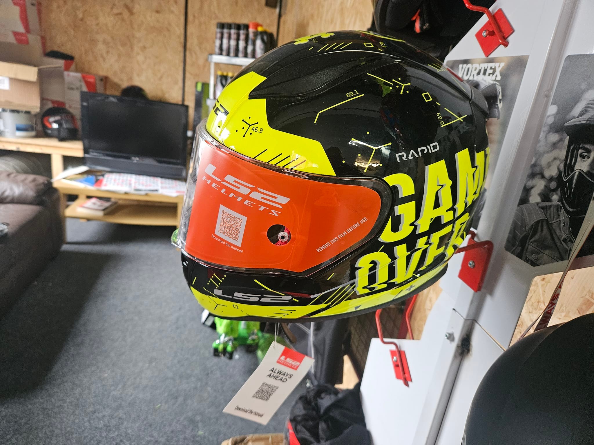 ls2 game over helmet Gate II Matte Black / Large The new Rapid interprets the basic compromise between high level protection and easy design LS2 GAME OVER helmet SIZE