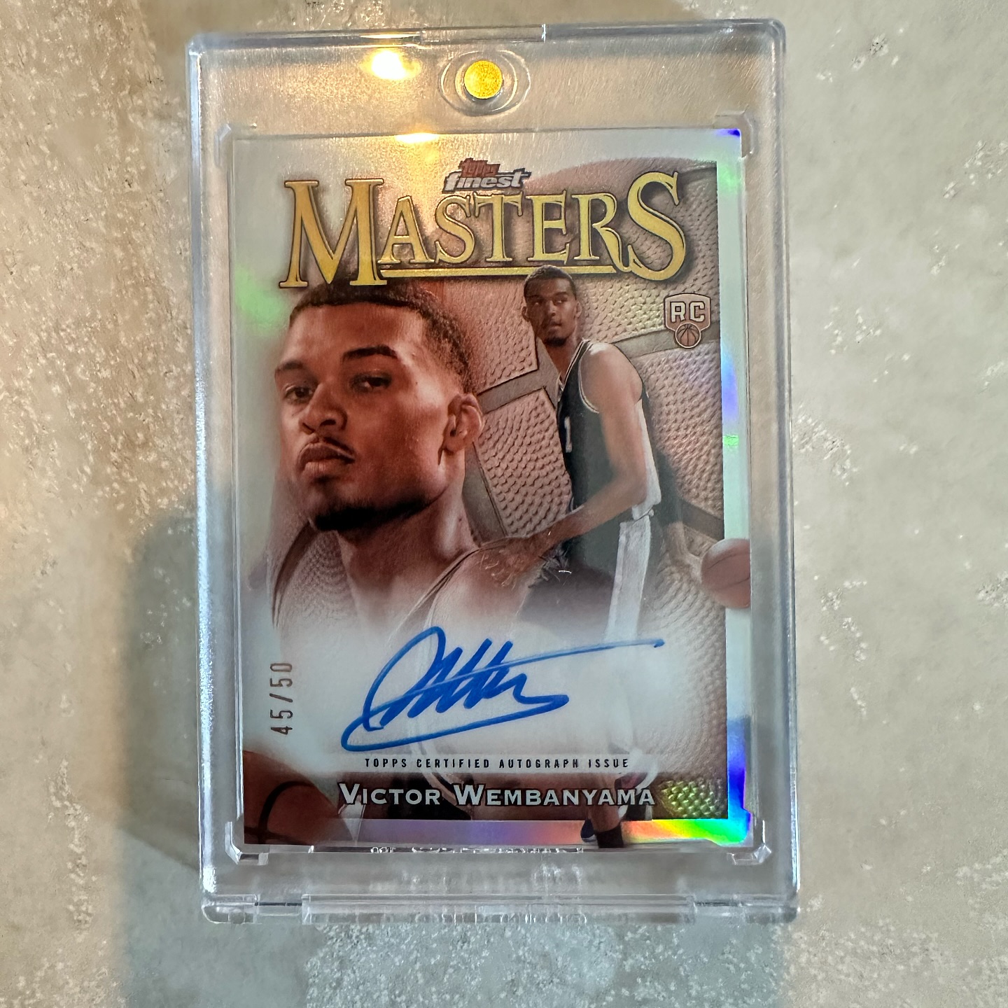 Grand - The Alien has landed ? Topps Finest Masters Victor 