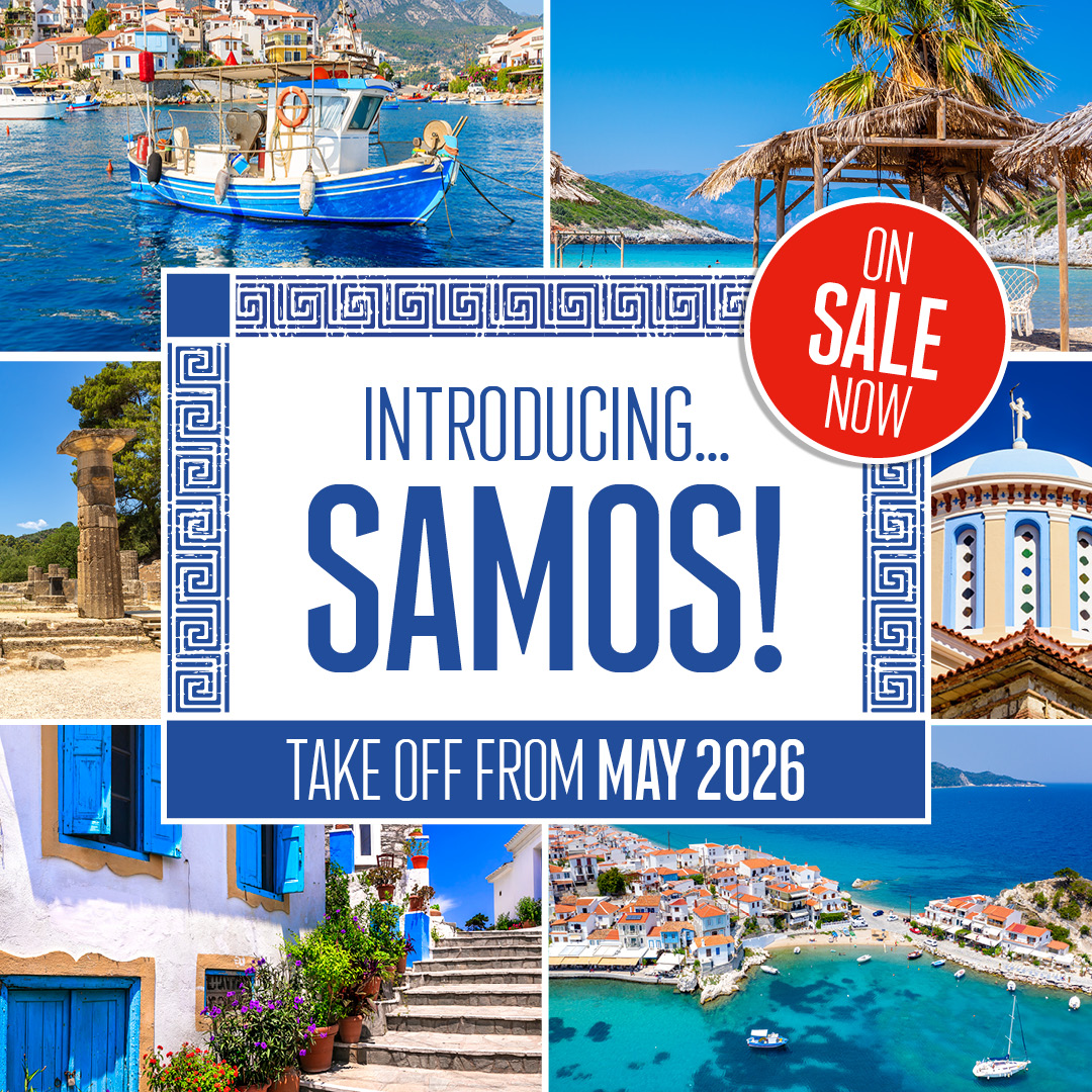 Introducing... Samos! 🇬🇷 Taking... - Jet2.com & Jet2holidays | Facebook