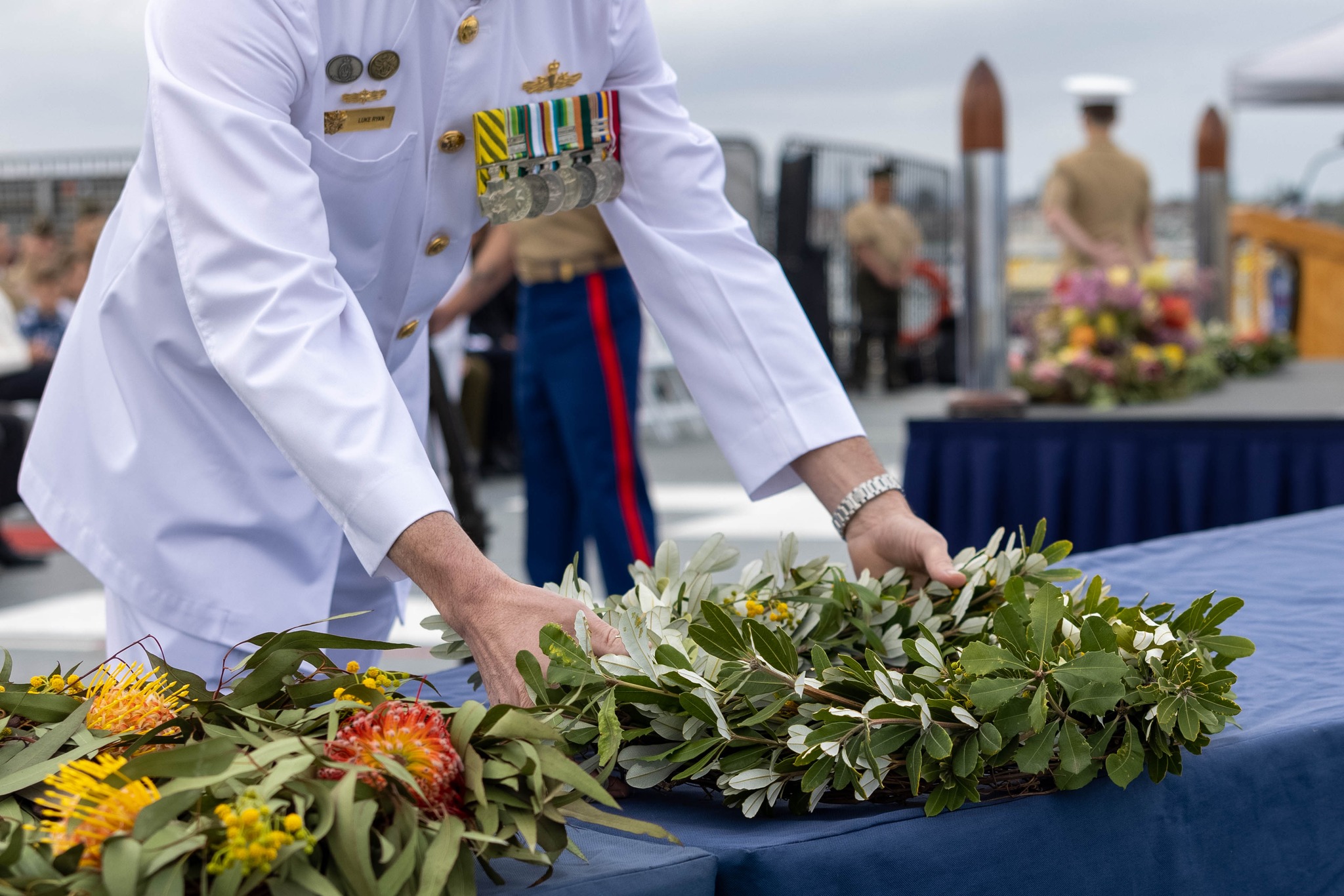 Pacific - Royal Australian Navy Commodore Luke Ryan, the Defence Force ...