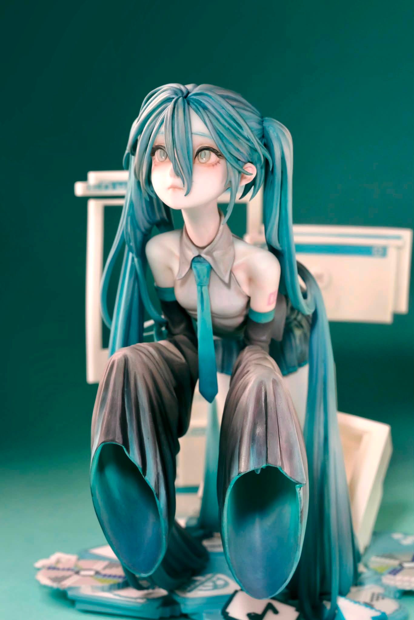Ghost Miku. Available at the Wonder Festival (WF)2026 Summer